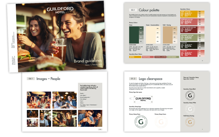 Guildford Hotel Branding